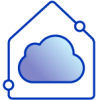 Isolated cloud image